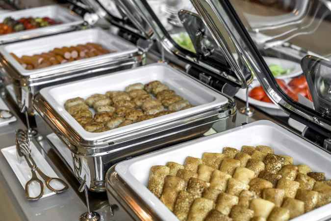 هتل مرکور سوچی نمای منوی غذا