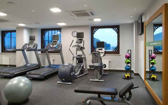 هتل همپتون بای هیلتون سن پترزبورگ نمای سالن بدنسازی