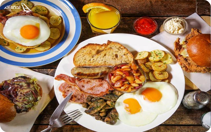 غذاهای رستوران تراس کلود سون