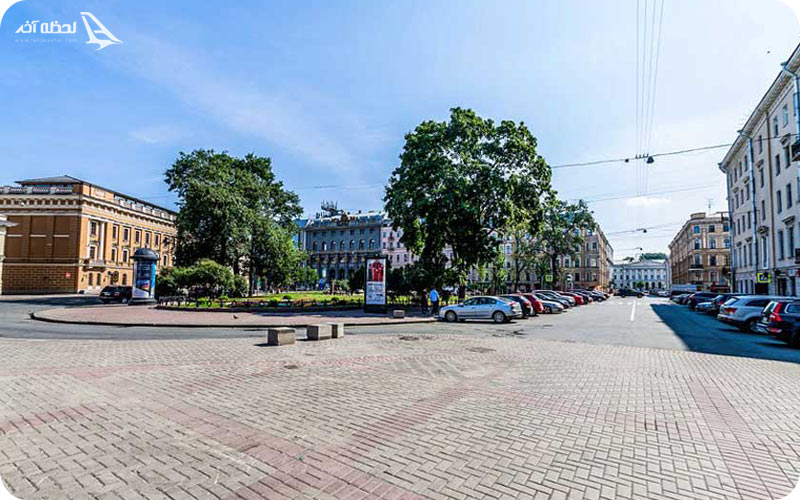 عکس مرکز خرید ماننایا پلوشاد مسکو 