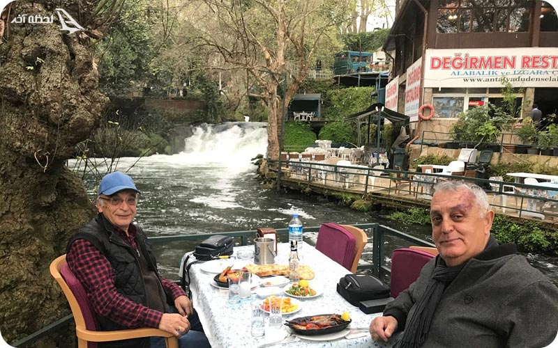 بازدید گردشگران از رستوران آرکاداش آلابالیک