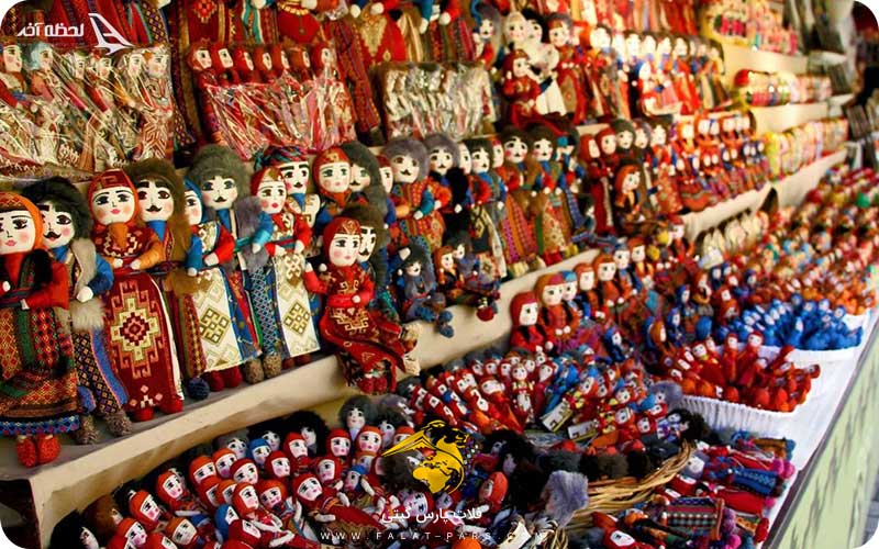 عروسک های بازار ورنیساج ایروان