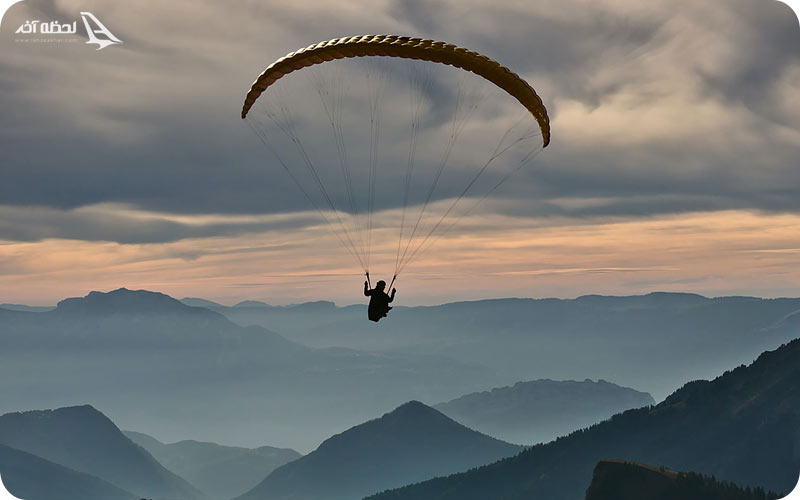 عکس پاراگلایدر گرجستان
