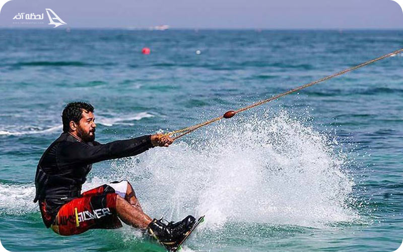 عکس کیبل اسکی کیش