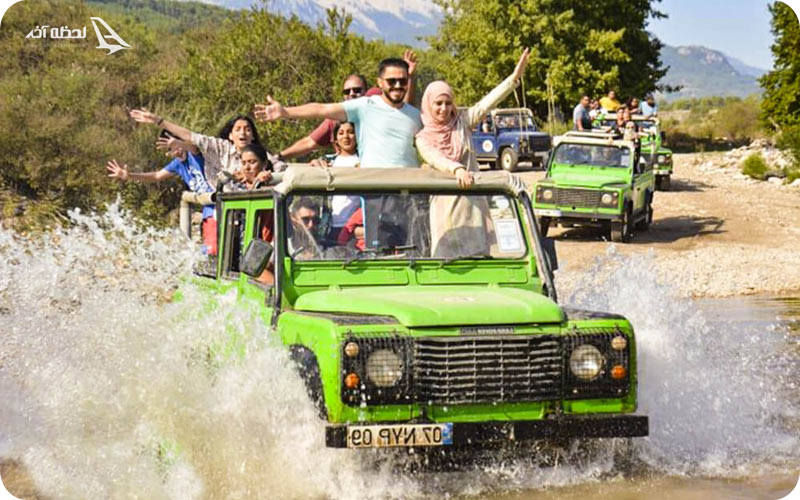 آدرس جیپ سافاری بدروم