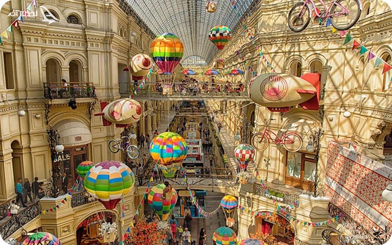 مرکز خرید گوم مسکو روسیه