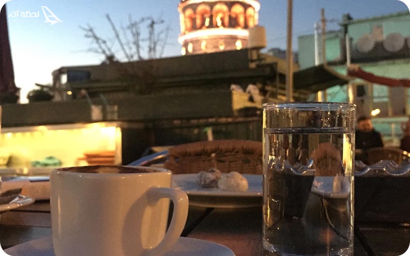 عکس زیبا در کافه گالاتا