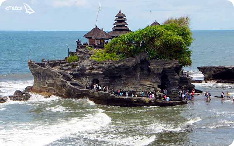 معبدی که توسط دریا بلعیده شده