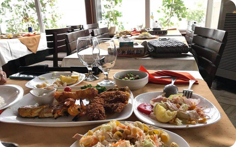 غذاهای رستوران میرمهنا کیش