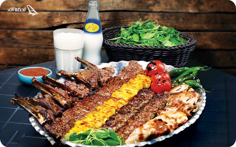 آدرس رستوران بابا قدرت کیش	