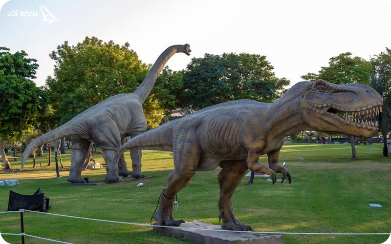 دایناسورهای پارک زعبیل دبی