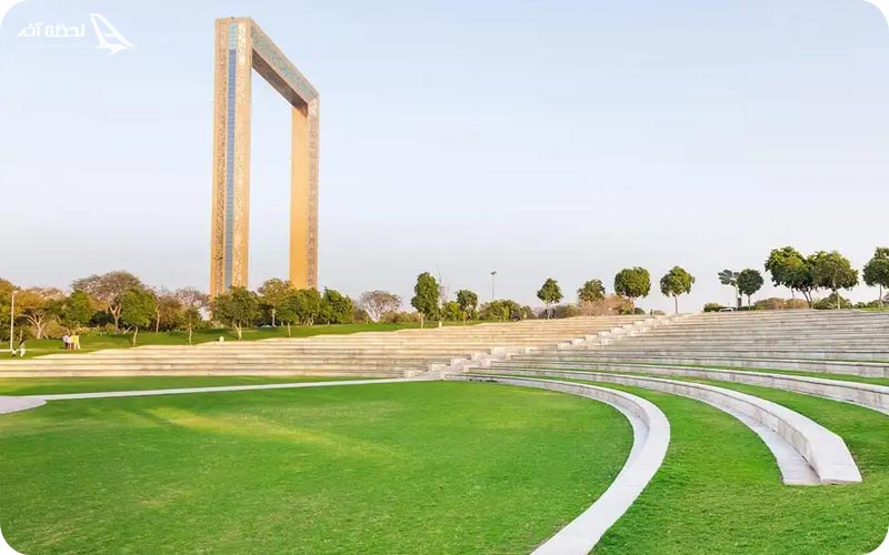 سرسبزی و داخل پارک زعبیل دبی