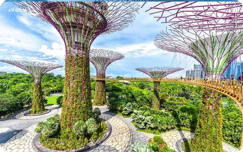 آدرس باغ های خلیج سنگاپور	