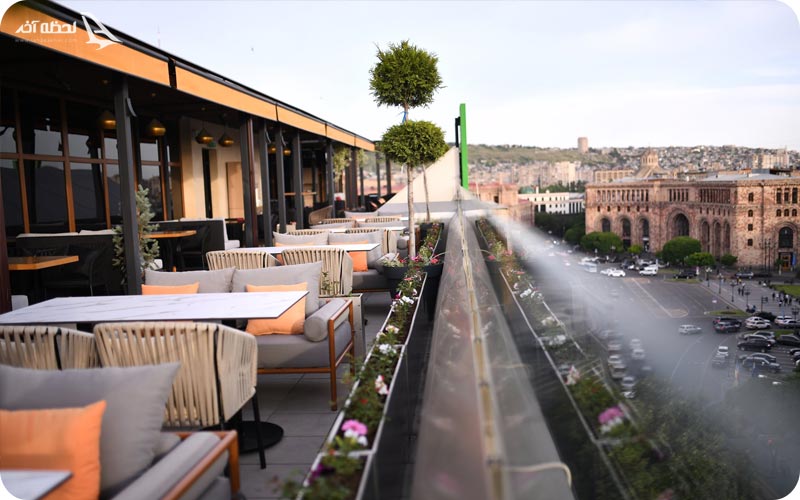 زیبایی و آب و هوای رستوران