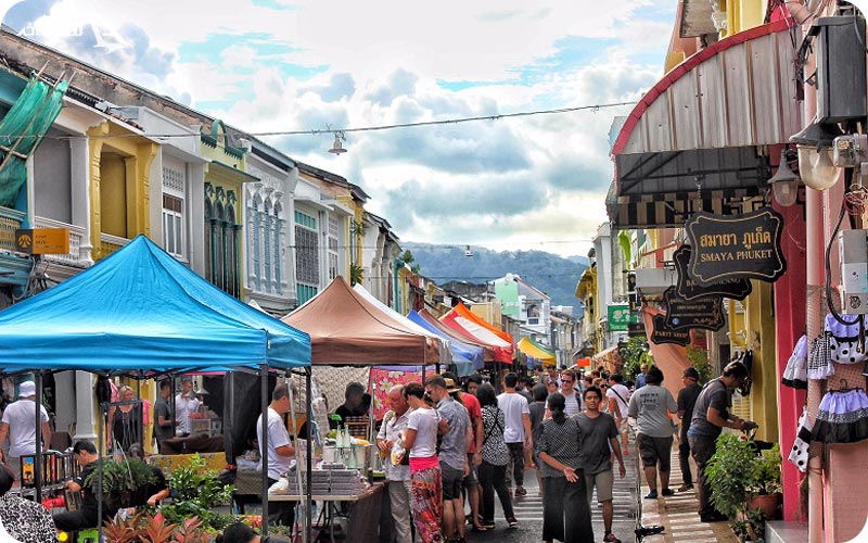 بازار آخر هفته پوکت 