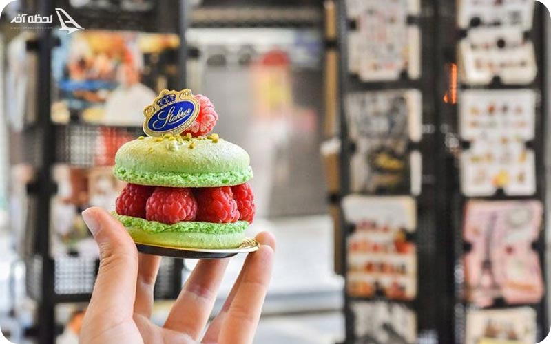 کافه ماکارون کیش