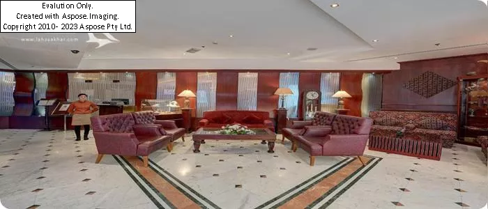 لابی هتل golden tulip deira