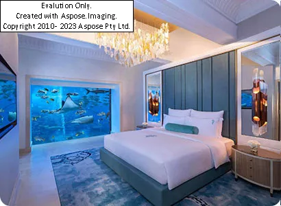 فضای اتاق های هتل