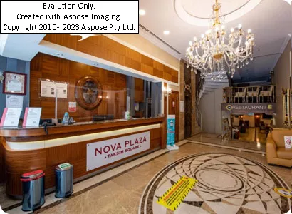 هتل نوا پلازا تقسیم اسکوئر بای هتلیستان استانبول