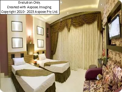 اتاق های هتل ابریشم مشهد