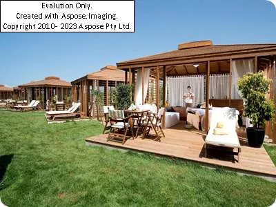 فضای سبز هتل