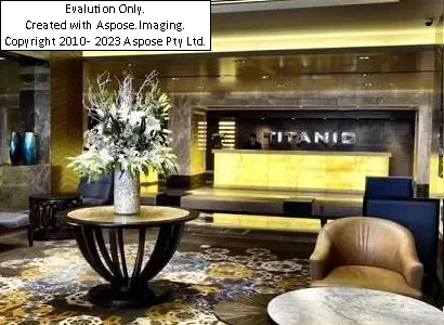 لابی هتل تایتانیک بیزینس گلدن هورن