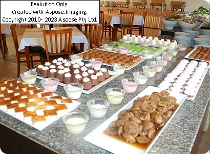 مسز غذا و دسر هتل