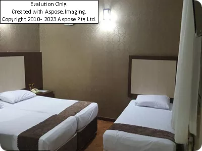 اتاق های هتل سفیران مشهد