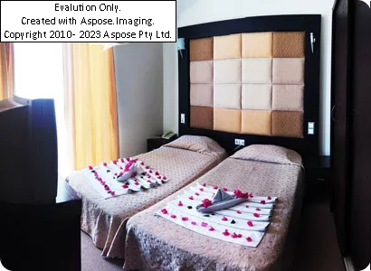 اتاق های دو تخته هتل Himeros Life Hotel