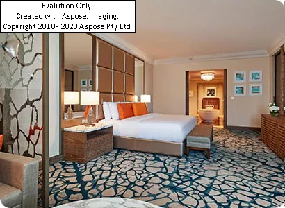 اتاق های لاکچری هتل