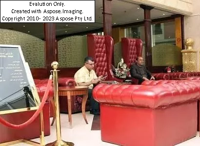 هتل Delmon  دبی نمای لابی