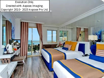 اتاق های هتل Delphin Diva