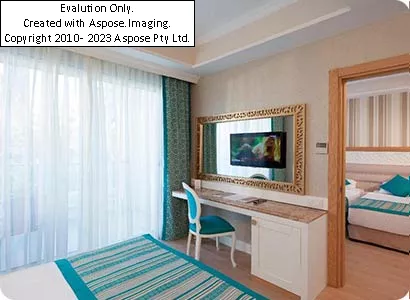 اتاق های هتل کارمیر ریزورت آنتالیا