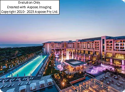 نمایی از هتل رگنوم کاریا ریزورت آنتالیا