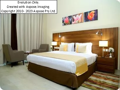 اتاق های هتل Golden Tulip Al Barsha