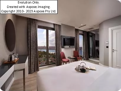 اتاق های هتل دورا پرا استانبول