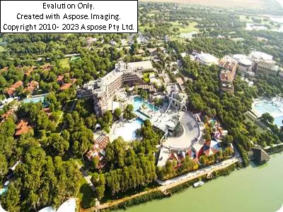 تصویر هوایی از هتل Xanadu Resort