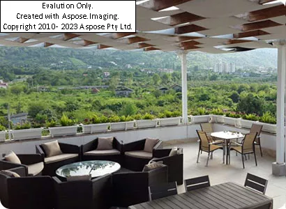 فضای باز هتل