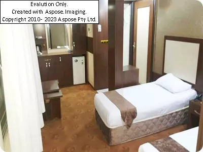 اتاق های سه تخته هتل سفیران