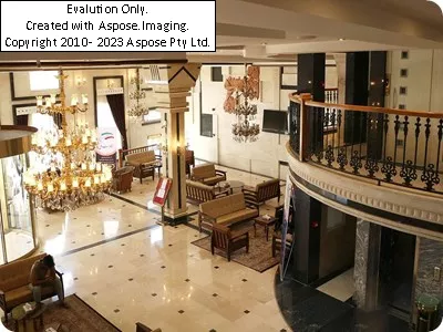 لابی هتل ساوین مشهد