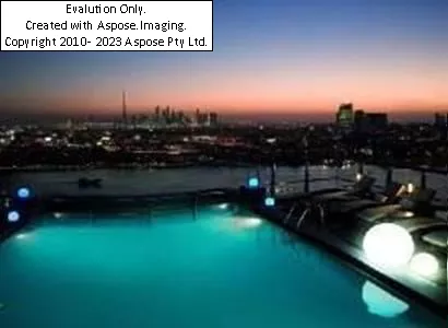 هتل Hilton Creek دبی نمای استخر