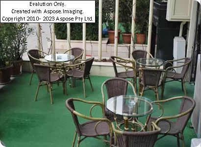 فضای سبز هتل