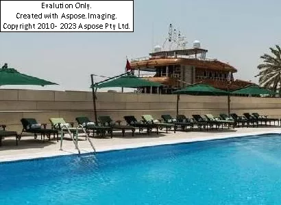 استخر هتل Sheraton creek towers دبی