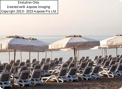 صندلی آفتاب هتل