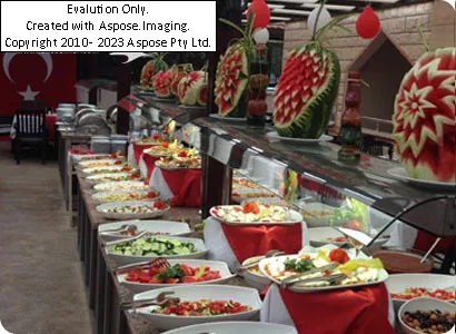 غذاهایهتل Himeros Life Hotel