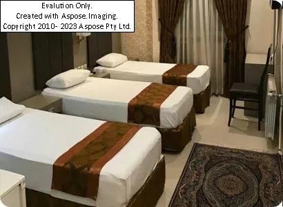 اتاق های هتل دیبا