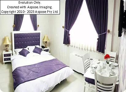 اتاق های هتل سعدی