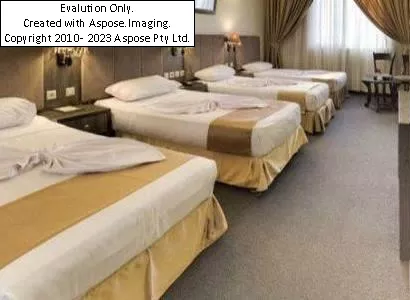 اتاق های هتل کیانا مشهد