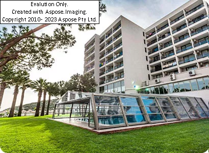 تصویری از نمای هتل