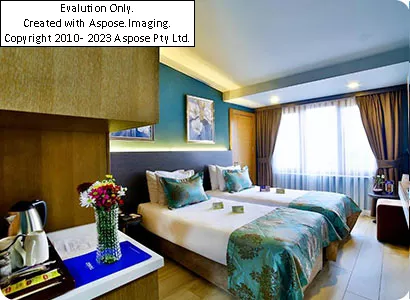 اتاق های دو تخته هتل